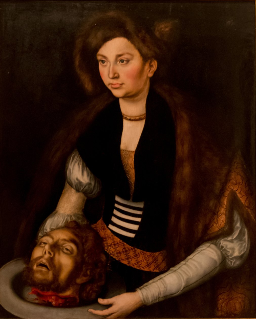 Salome z głową św. Jana Chrzciciela autorstwa Lucas Cranach the Elder