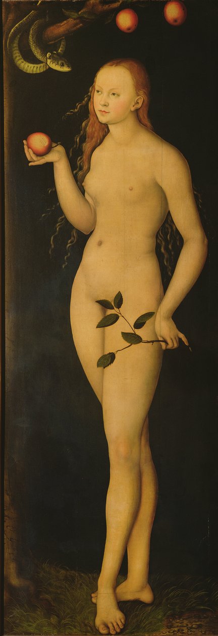 Ewa, 1528 autorstwa Lucas Cranach the Elder