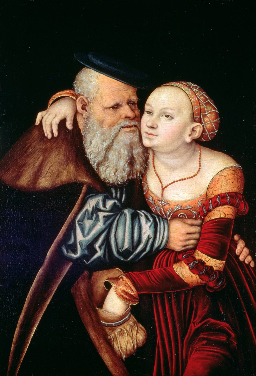Stary Kochanek autorstwa Lucas Cranach the Elder