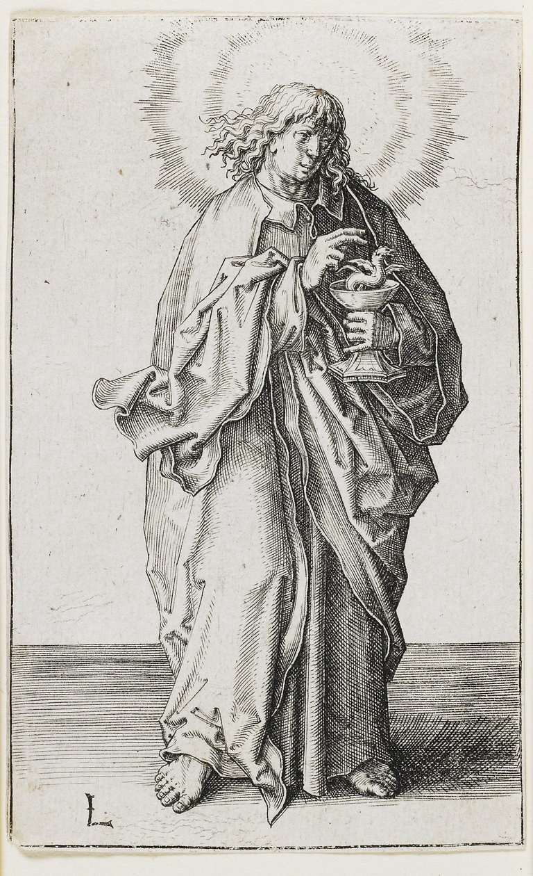 Św. Jana, 1510 autorstwa Lucas van Leyden