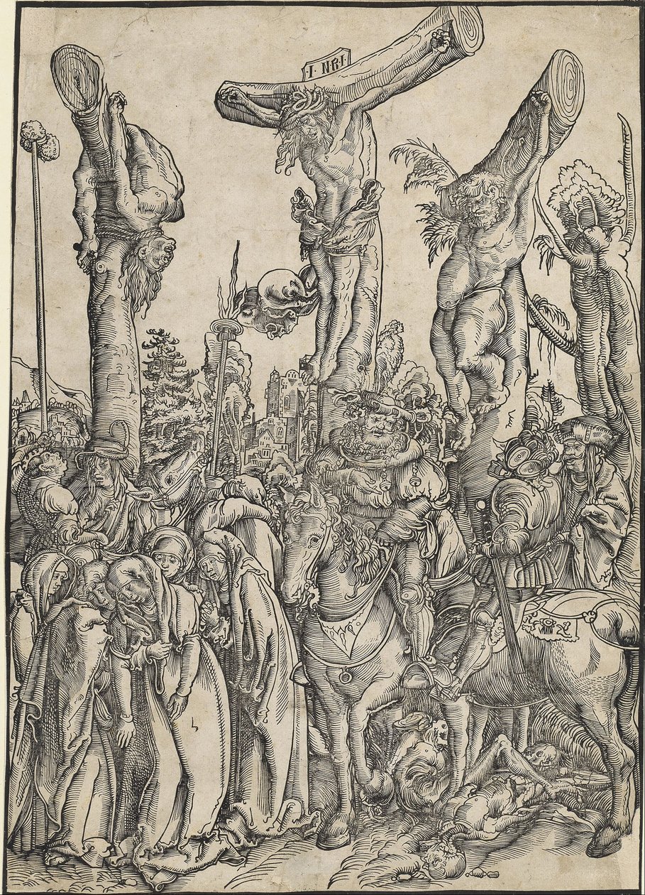 Ukrzyżowanie autorstwa Lucas Cranach the Elder