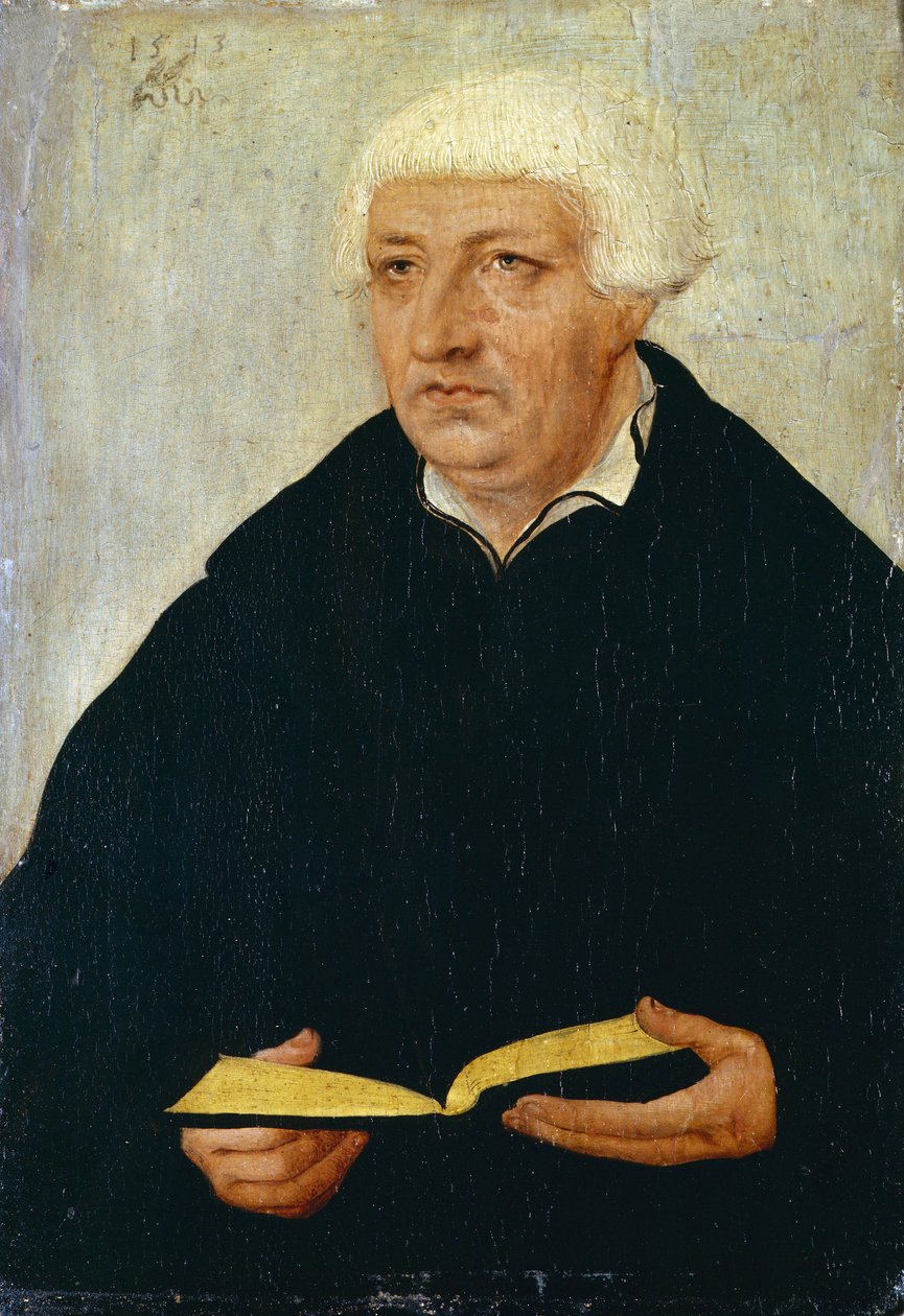 Portret Johannesa Bugenhagena autorstwa Lucas Cranach