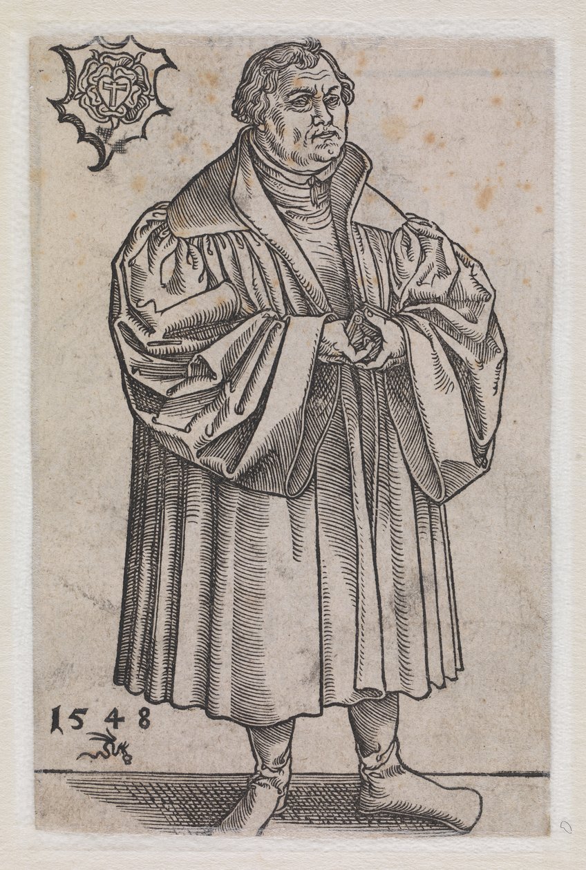 Marcin Luther autorstwa Lucas Cranach d.Y.