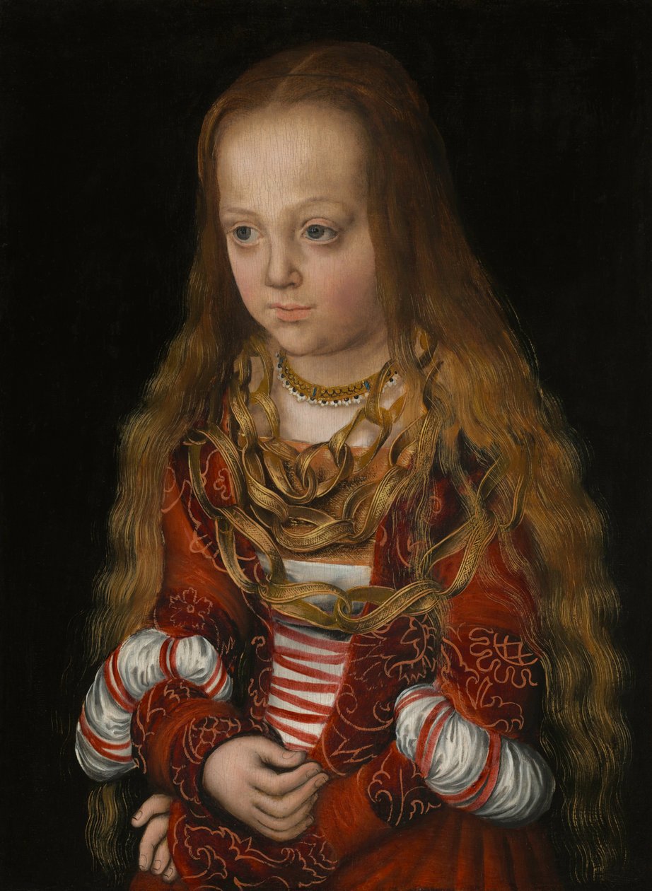 Księżniczka Saksonii autorstwa Lucas Cranach the Elder