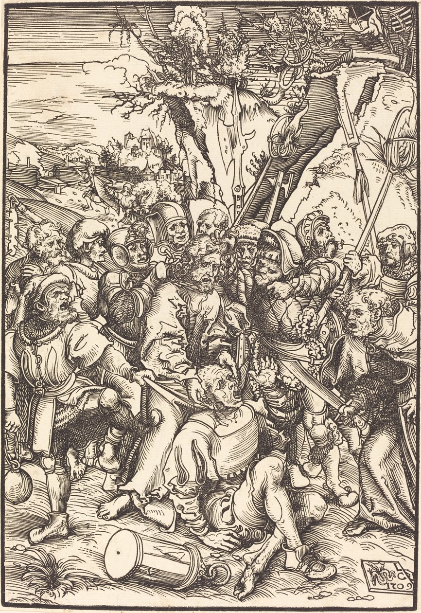 Chrystus wzięty do niewoli autorstwa Lucas Cranach the Elder