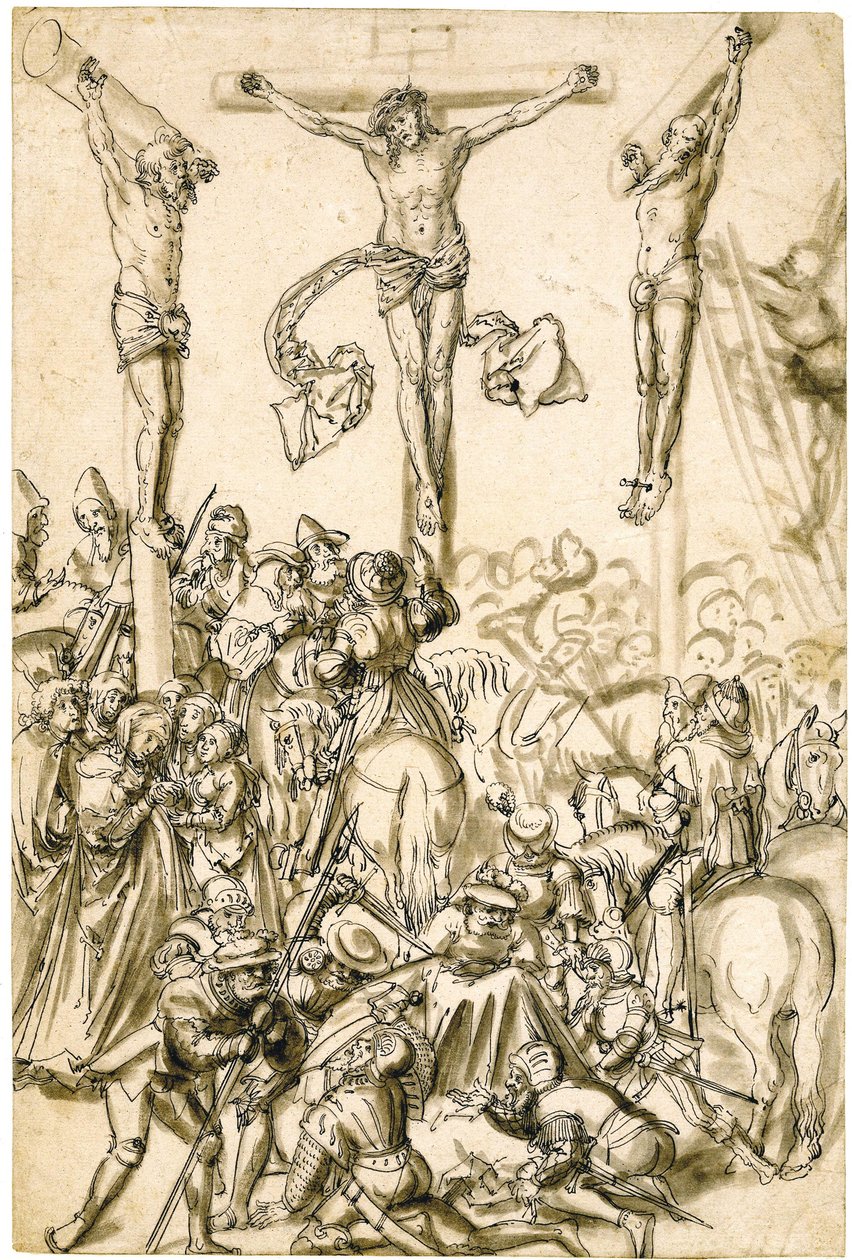 Ukrzyżowanie autorstwa Lucas Cranach the Elder