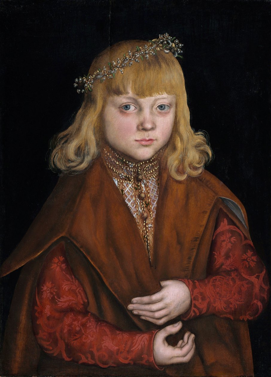 Książę saski autorstwa Lucas Cranach the Elder