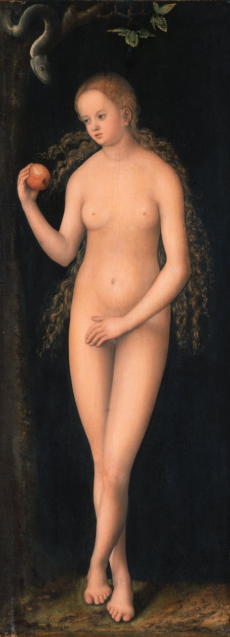 Niemiecki: Eva Eve autorstwa Lucas Cranach the Elder