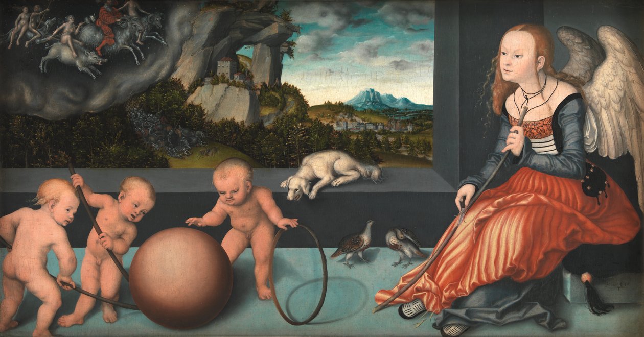 Niemiecki: Melancholia Melancholia autorstwa Lucas Cranach the Elder