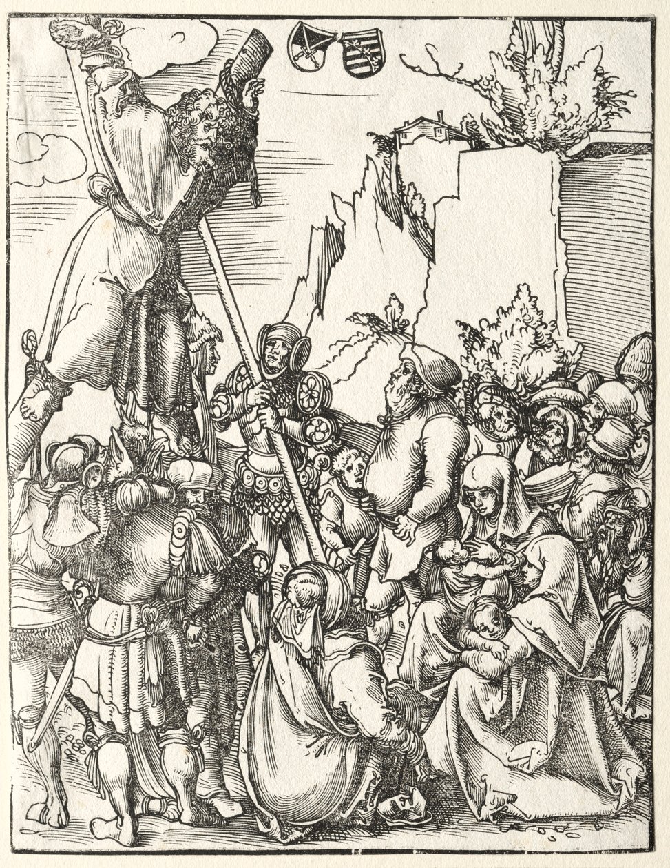 Męczeństwo św. Andrzeja. autorstwa Lucas Cranach the Elder