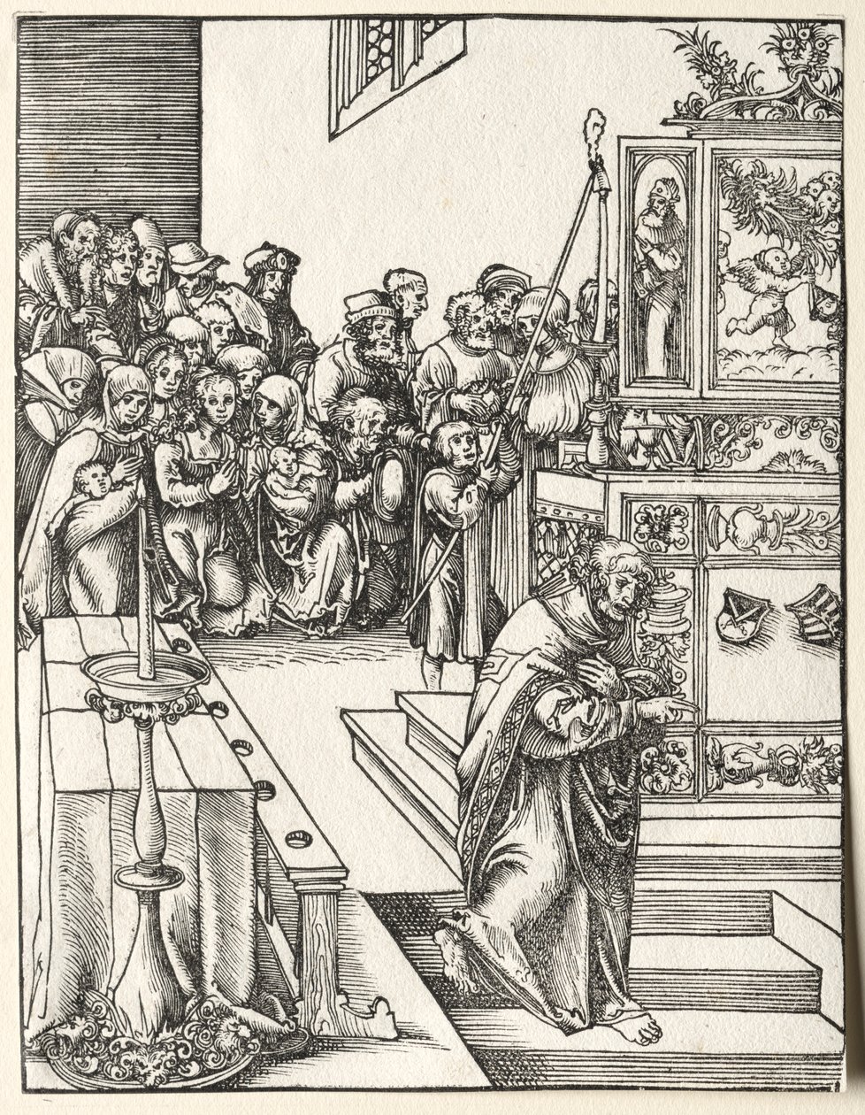 Męczeństwo św. Jana. autorstwa Lucas Cranach the Elder