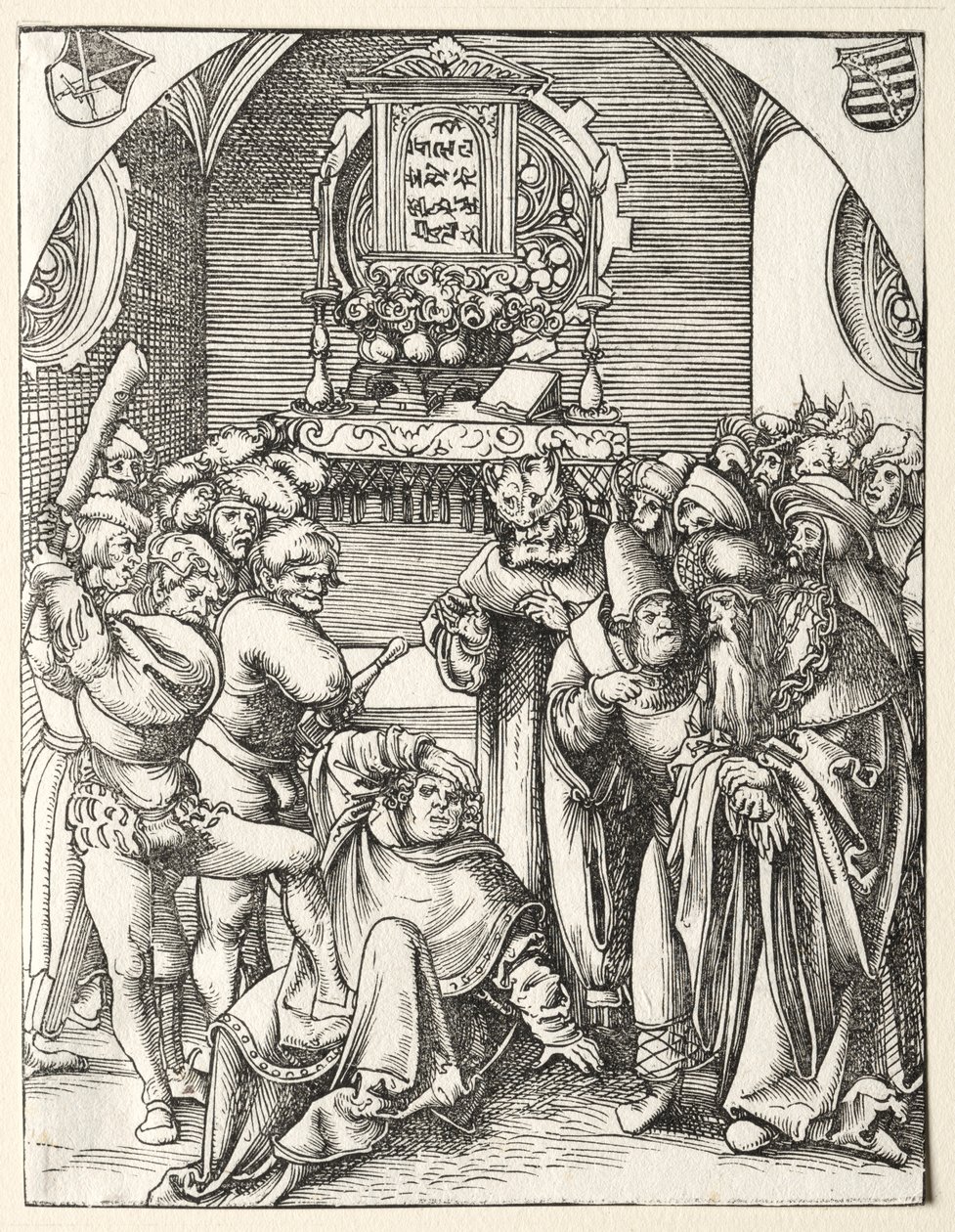 Męczeństwo św. Judasza Tadeusza. autorstwa Lucas Cranach the Elder