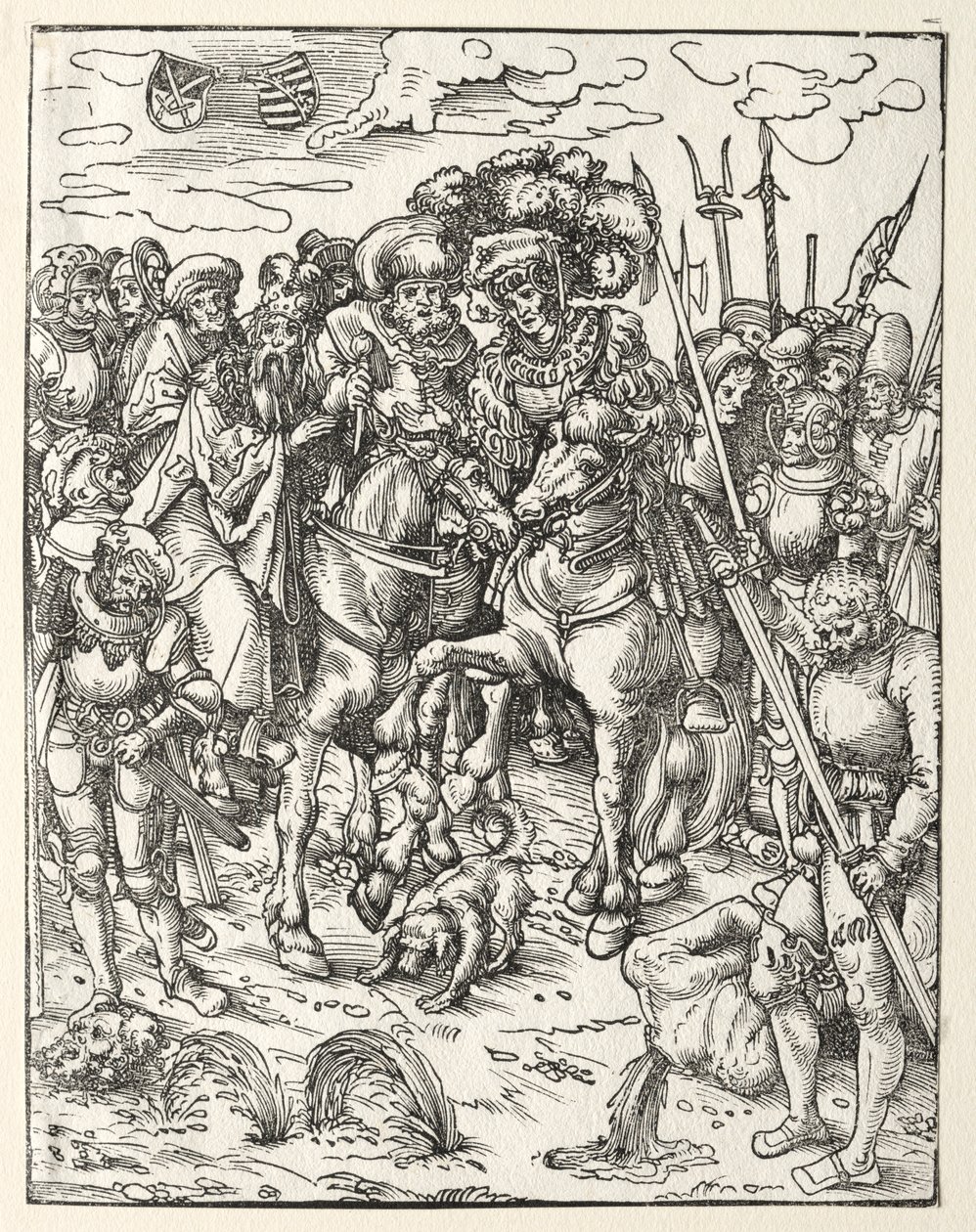 Męczeństwo św. Mateusza. autorstwa Lucas Cranach the Elder
