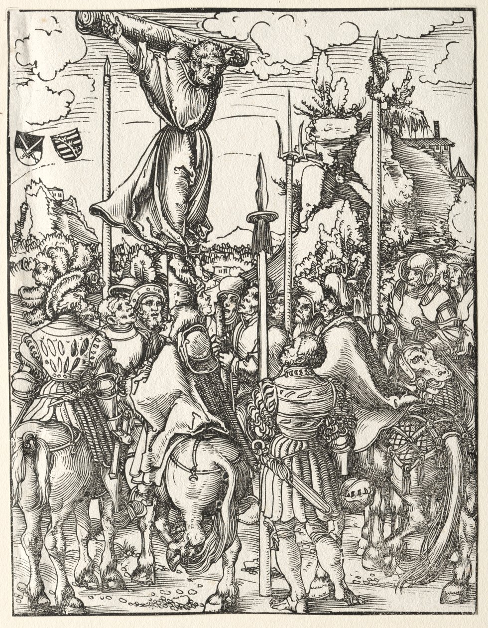 Męczeństwo św. Filipa. autorstwa Lucas Cranach the Elder
