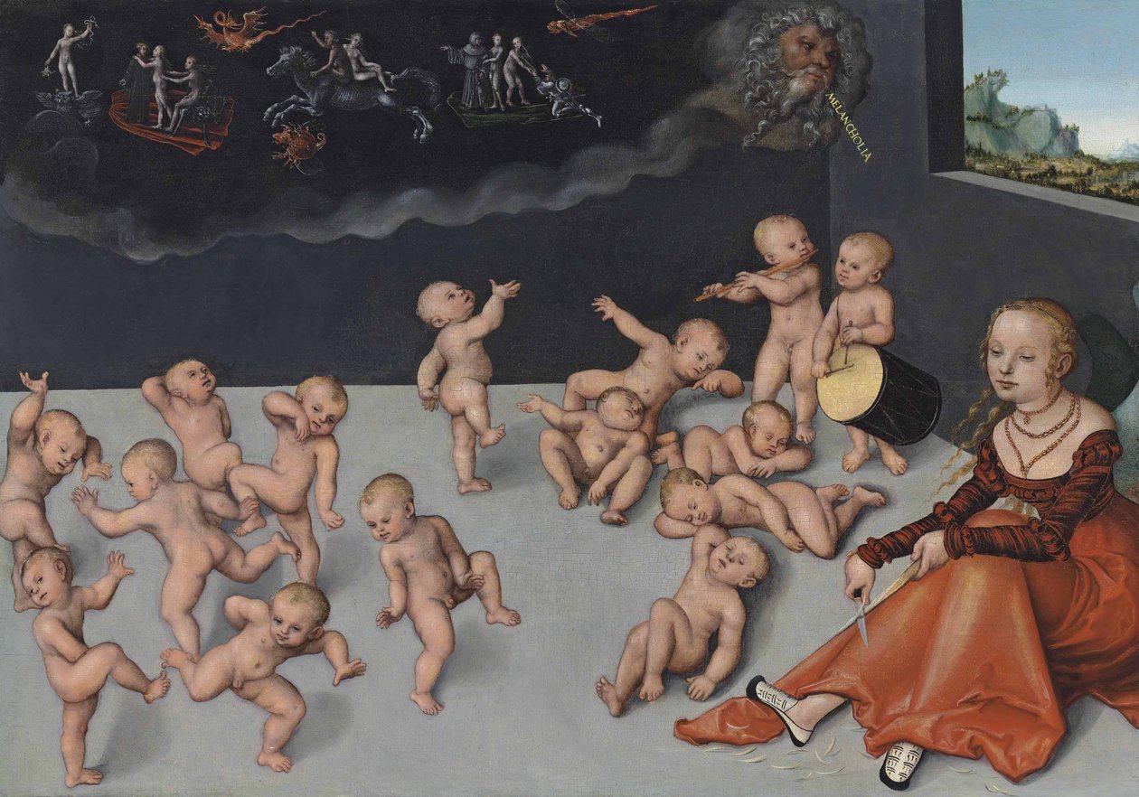 Melancholia autorstwa Lucas Cranach the Elder