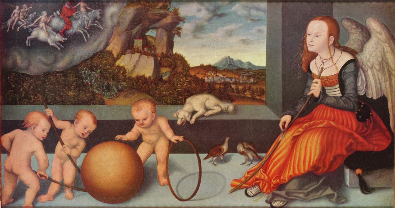Melancholia autorstwa Lucas Cranach the Elder