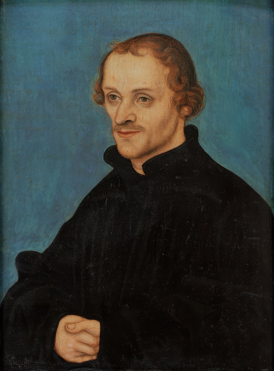 Filip Melanchton autorstwa Lucas Cranach the Elder
