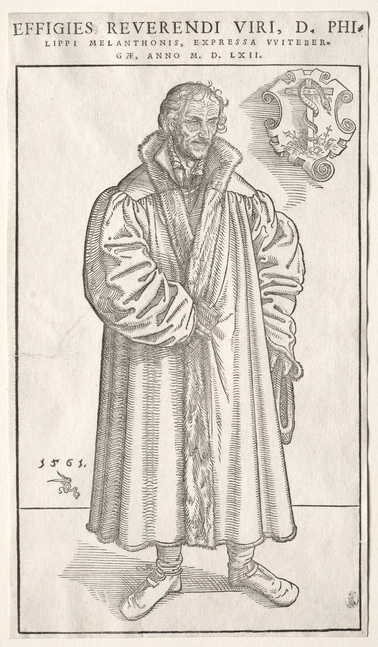 Filipa Melanchtona. autorstwa Lucas Cranach the Elder