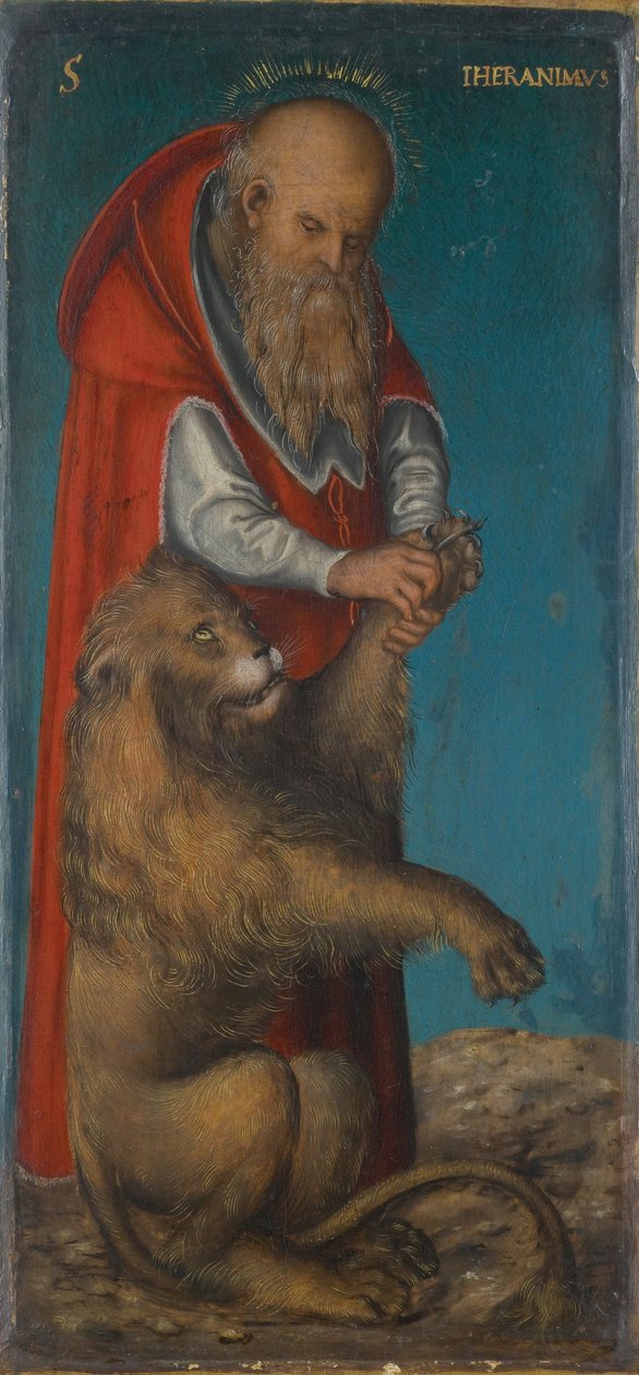 Święty Hieronim, 1515 autorstwa Lucas Cranach the Elder