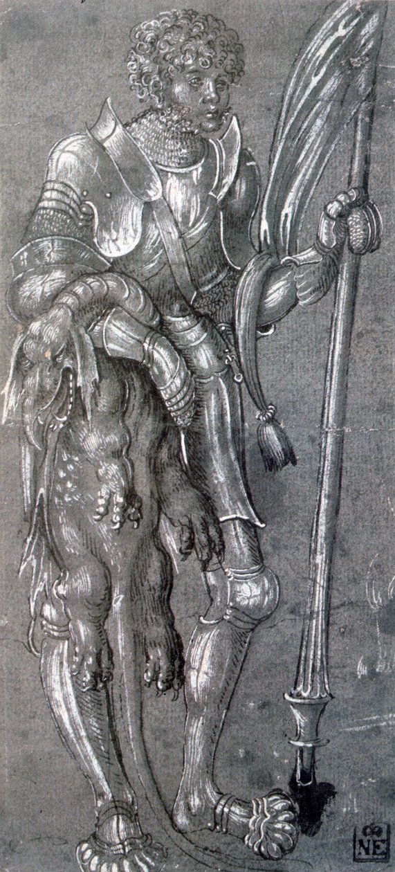 Św. Jerzy, ok. 1504-1553 autorstwa Lucas Cranach the Elder