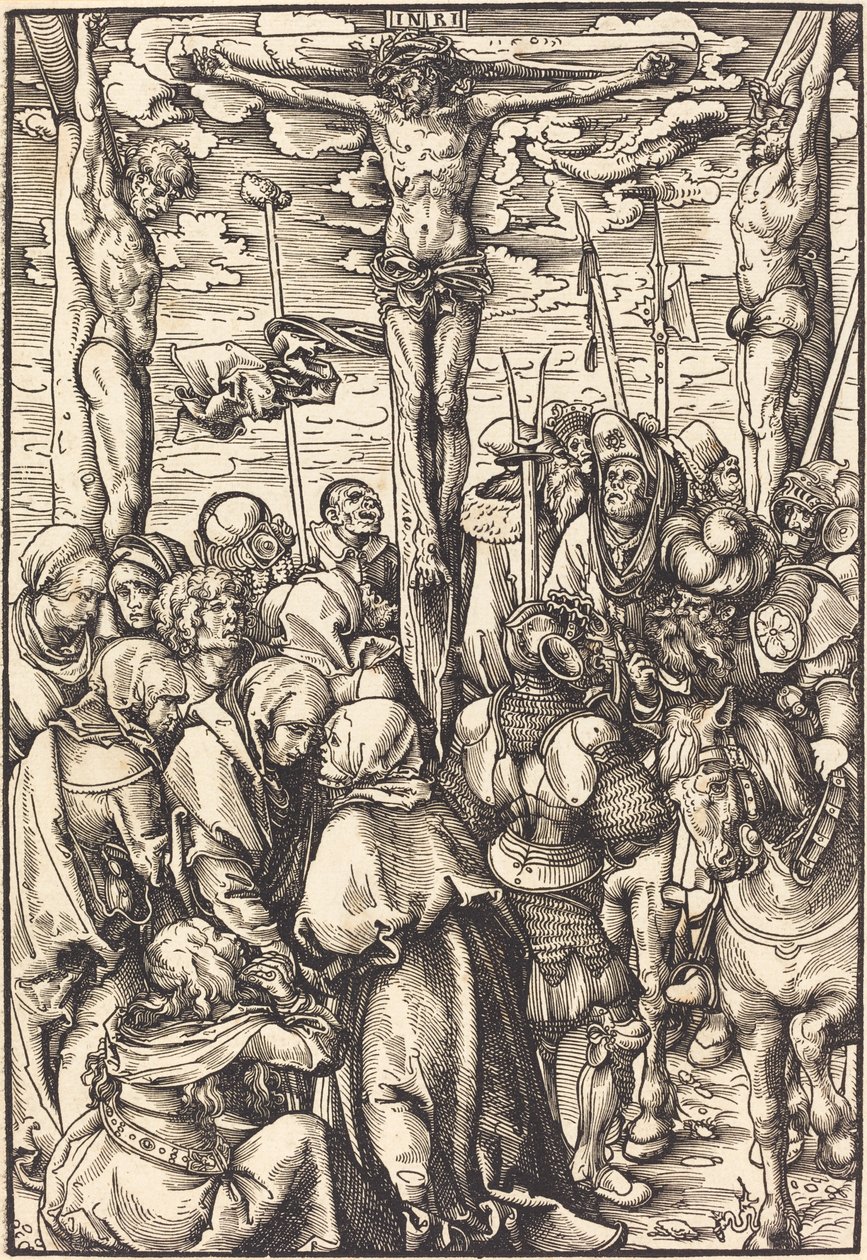 Ukrzyżowanie autorstwa Lucas Cranach the Elder