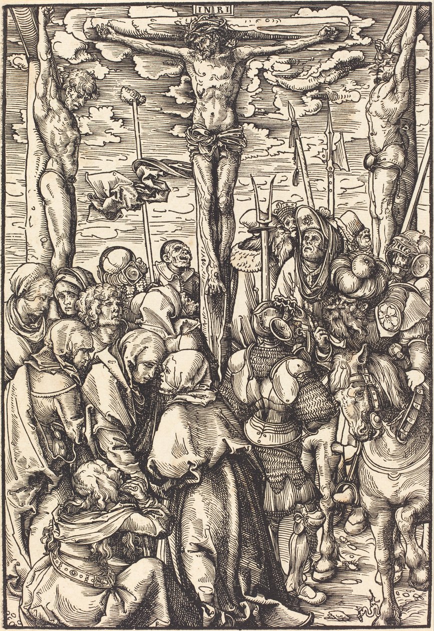 Ukrzyżowanie autorstwa Lucas Cranach the Elder
