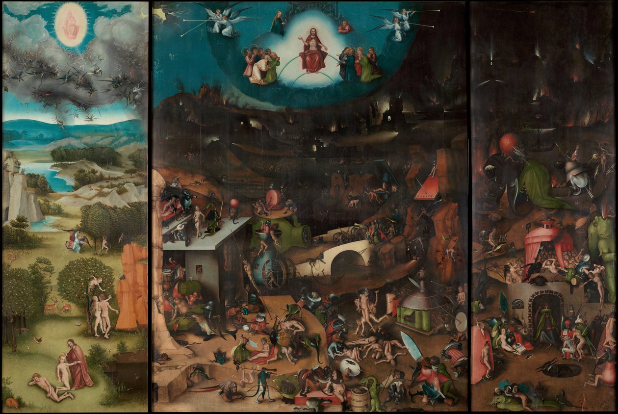 Sąd Ostateczny, ok. 1524 r. autorstwa Lucas Cranach the Elder
