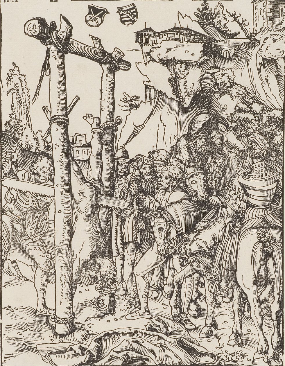 Simon Zelotes autorstwa Lucas Cranach the Elder