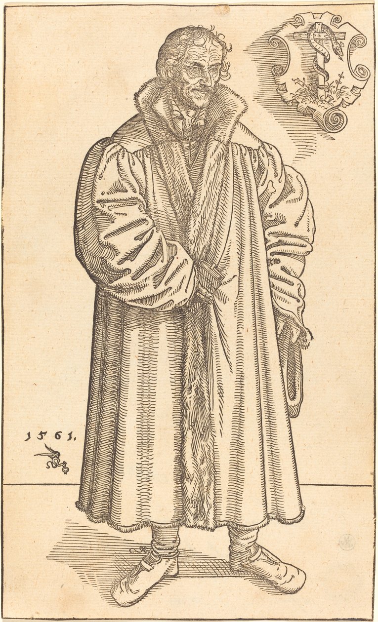 Filip Melanchton autorstwa Lucas Cranach the Younger