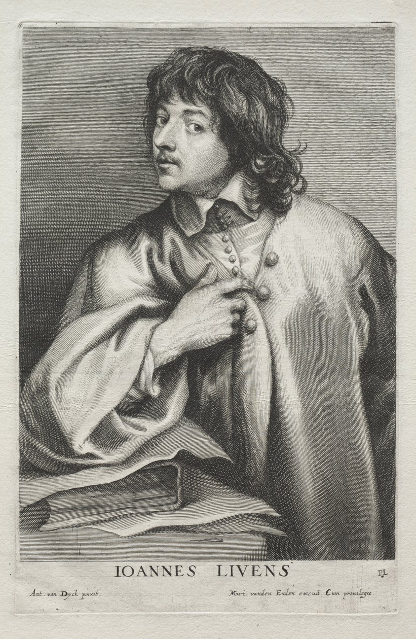 Jan Lievens autorstwa Lucas Emil Vorsterman