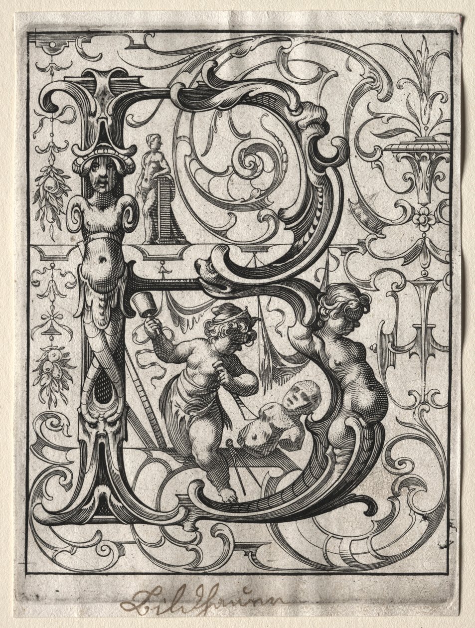 Nowa broszura ABC: B, 1627. autorstwa Lucas Kilian