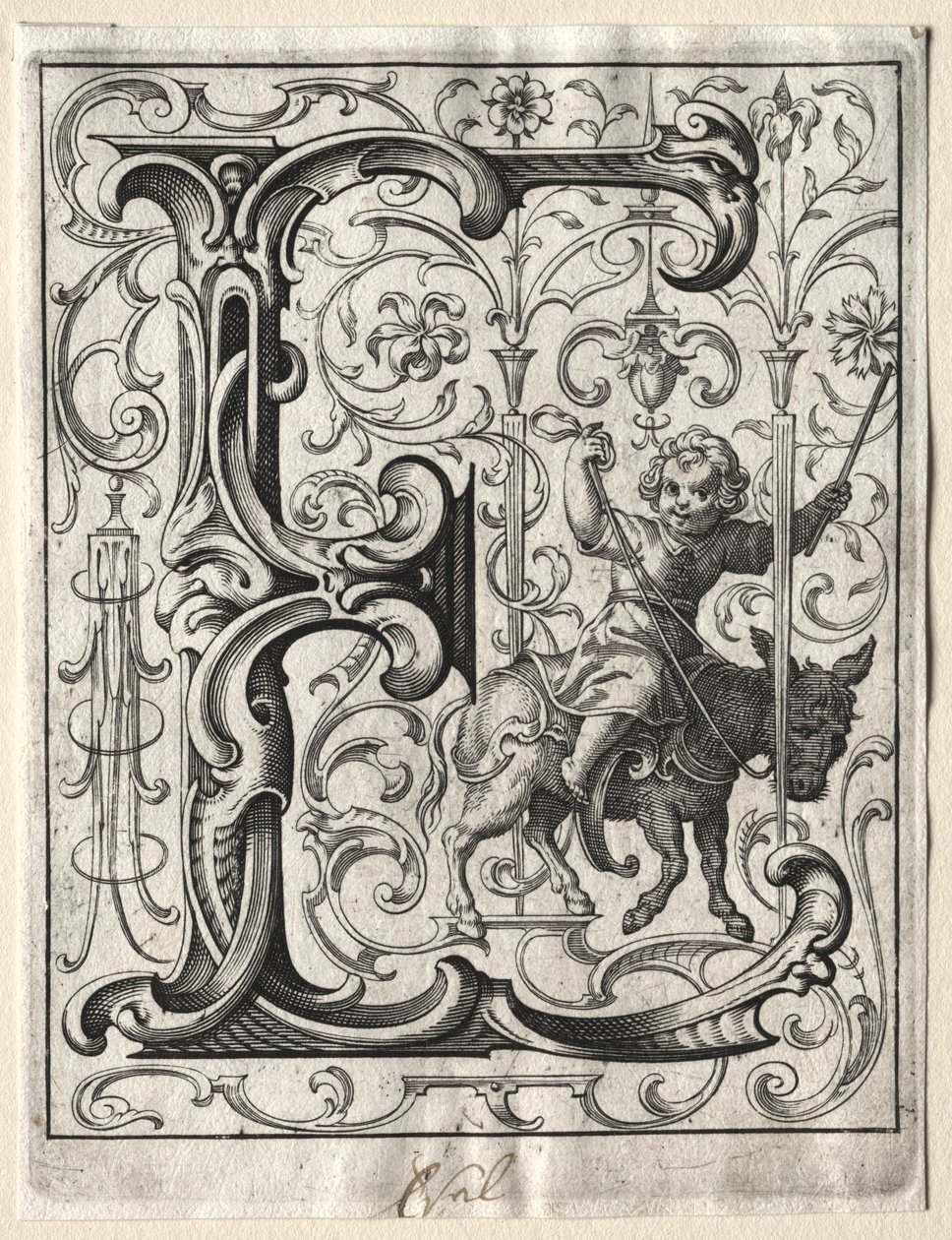 Nowa broszura ABC: E, 1627. autorstwa Lucas Kilian
