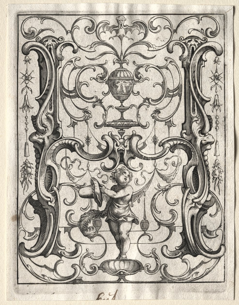 Nowa broszura ABC: H, 1627. autorstwa Lucas Kilian