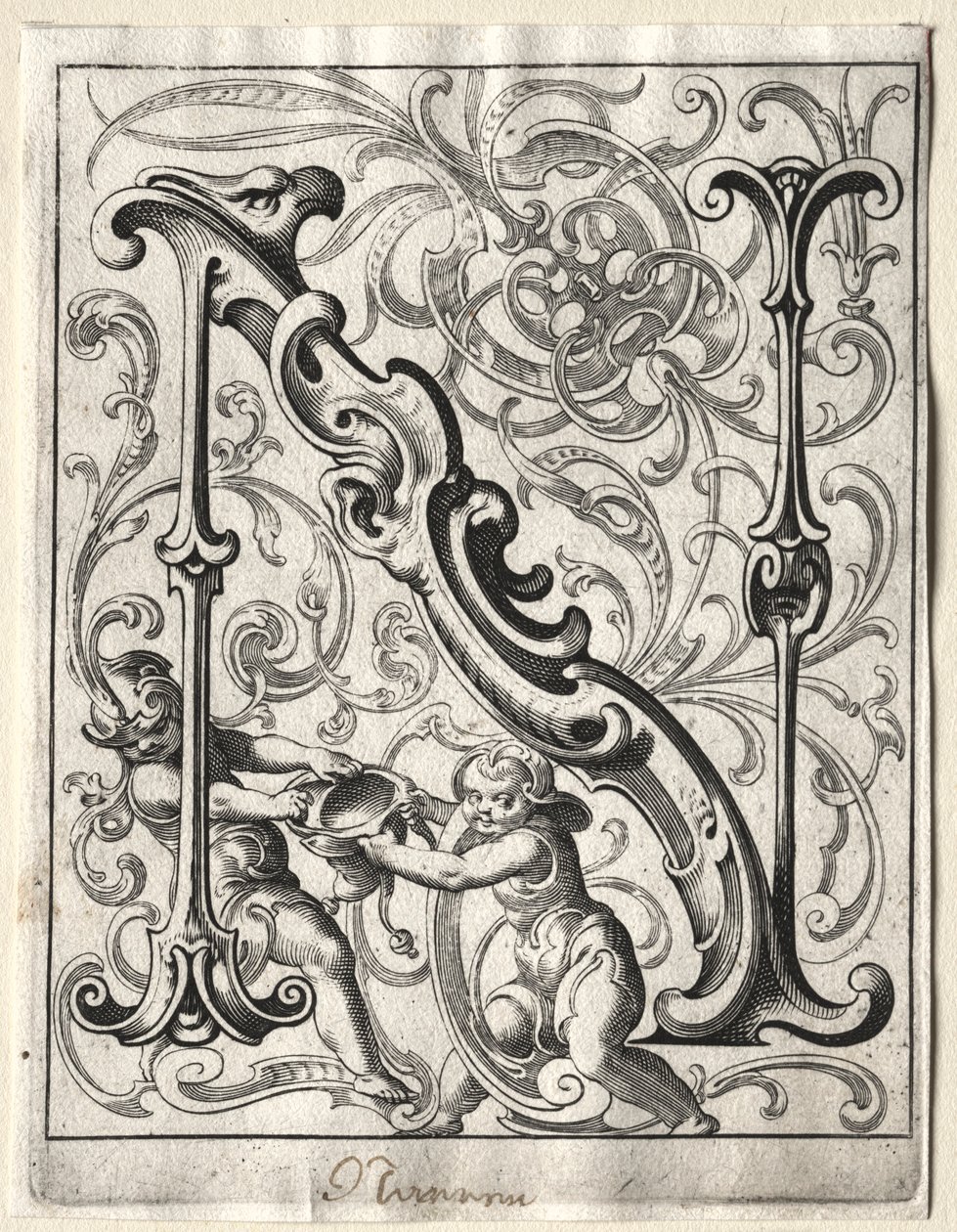 Nowa broszura ABC: N, 1627. autorstwa Lucas Kilian