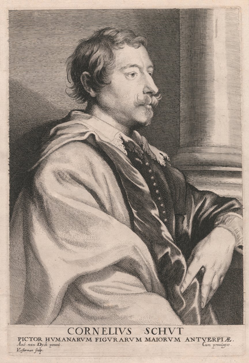 Korneliusz Schut autorstwa Lucas Vorsterman