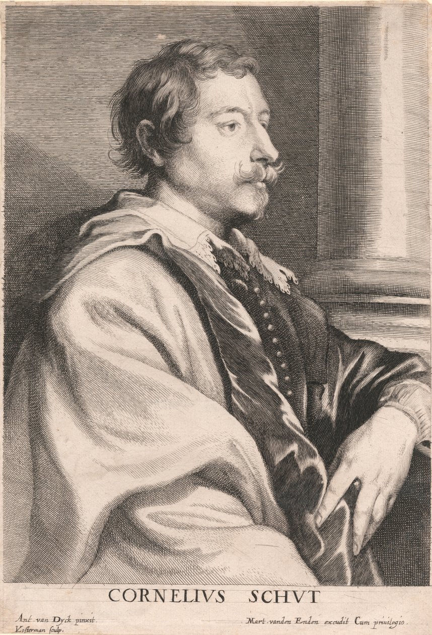 Korneliusz Schut autorstwa Lucas Vorsterman