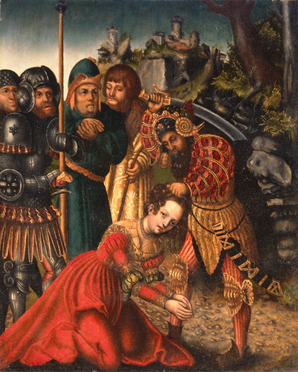 Męczeństwo św. autorstwa Lucas school of Cranach