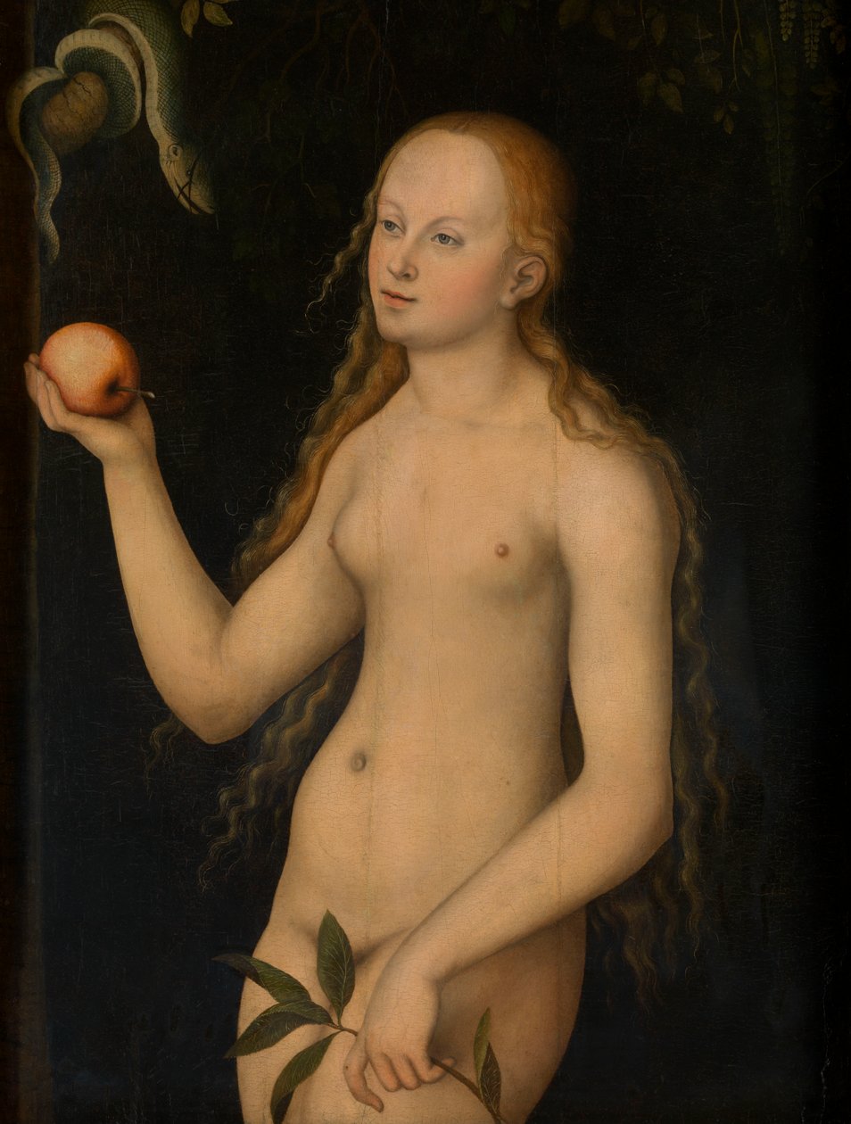 Ewa (olej na desce) autorstwa Lucas the Elder Cranach