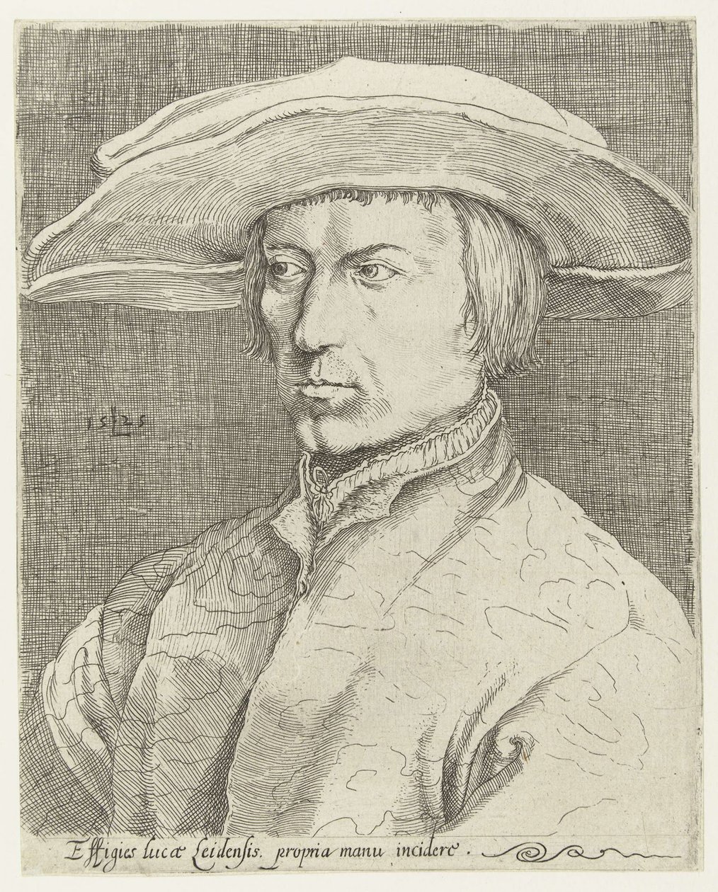 Autoportret autorstwa Lucas van Leyden