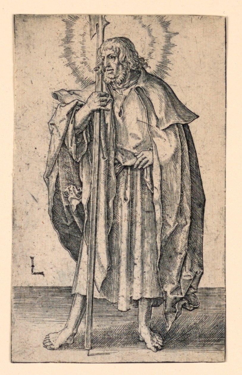 Św. Mateusz autorstwa Lucas van Leyden