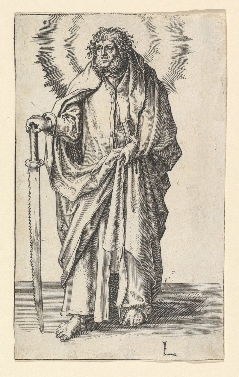 św. Szymona, ca. 1510. autorstwa Lucas van Leyden