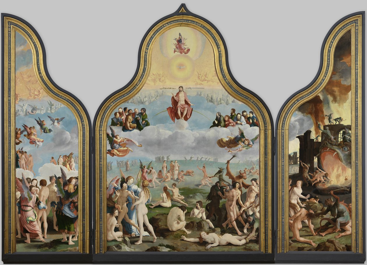 Sąd Ostateczny autorstwa Lucas van Leyden