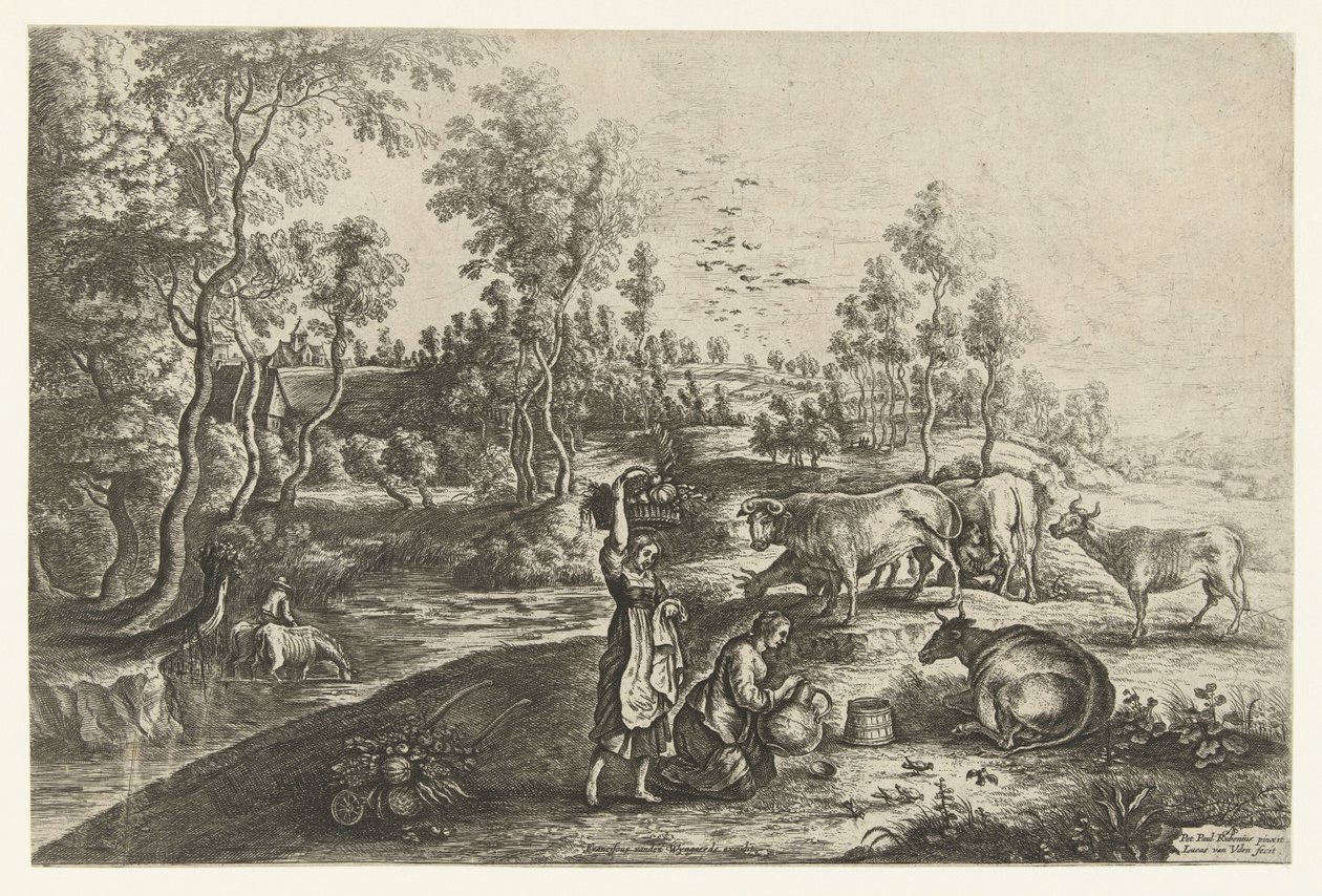 Farma Laeken autorstwa Lucas van Uden