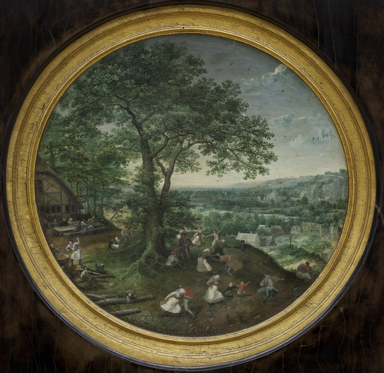 Chłopi Wesołych (Kermis) autorstwa Lucas van Valckenborch