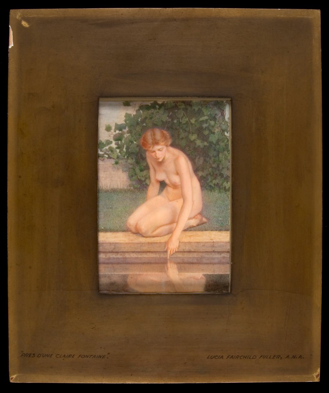 Przy czystej fontannie, 1907. autorstwa Lucia Fairchild Fuller