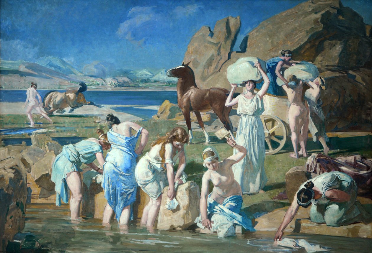 Nausicaa autorstwa Lucien Simon
