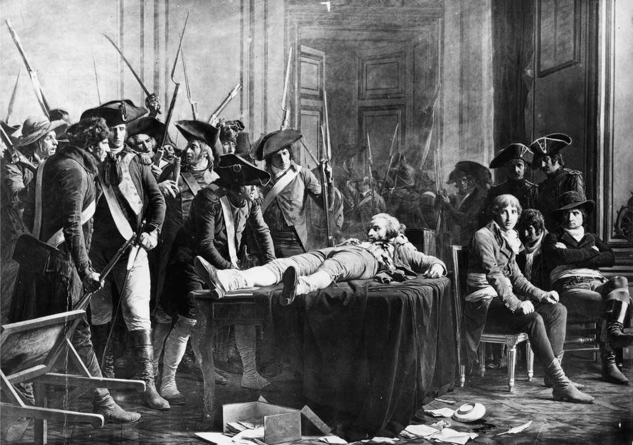 Mélingue Le 10 Thermidor autorstwa Etienne Lucien Melingue