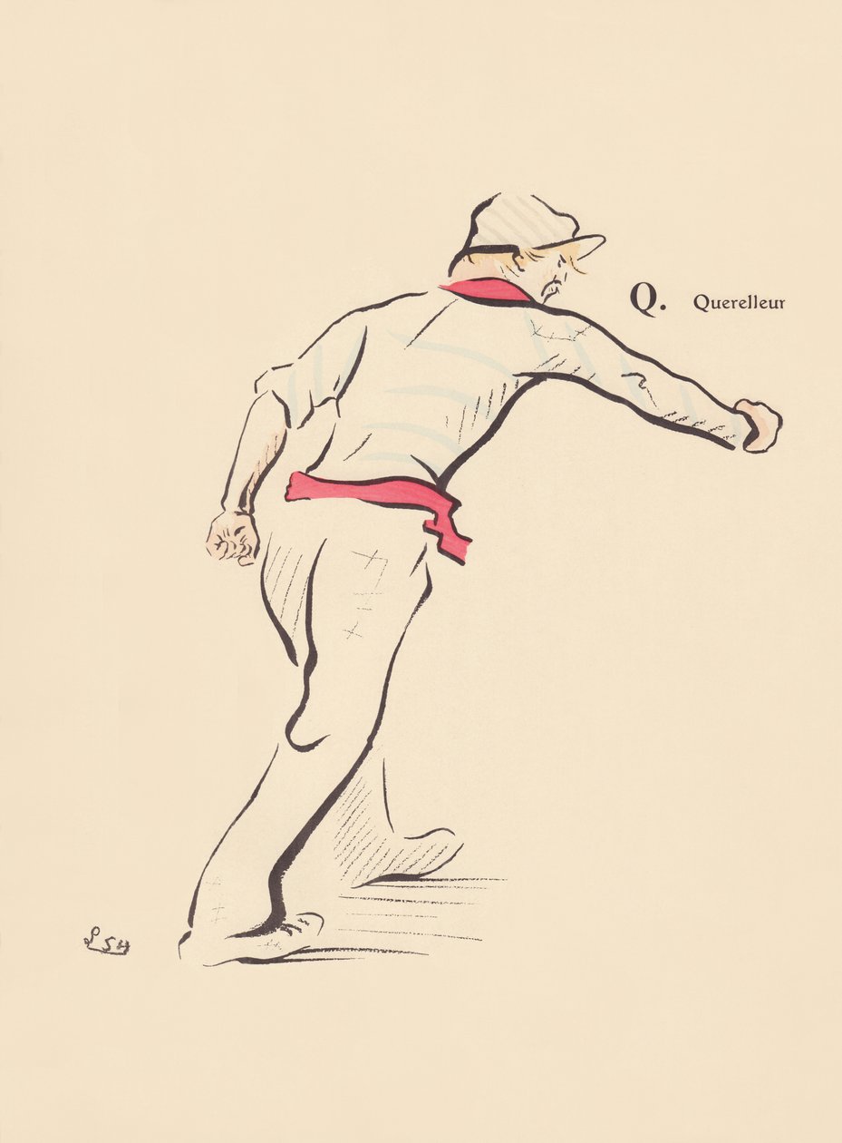 Q. Kłótnik autorstwa Lucien L. (active 1904) Henreaux