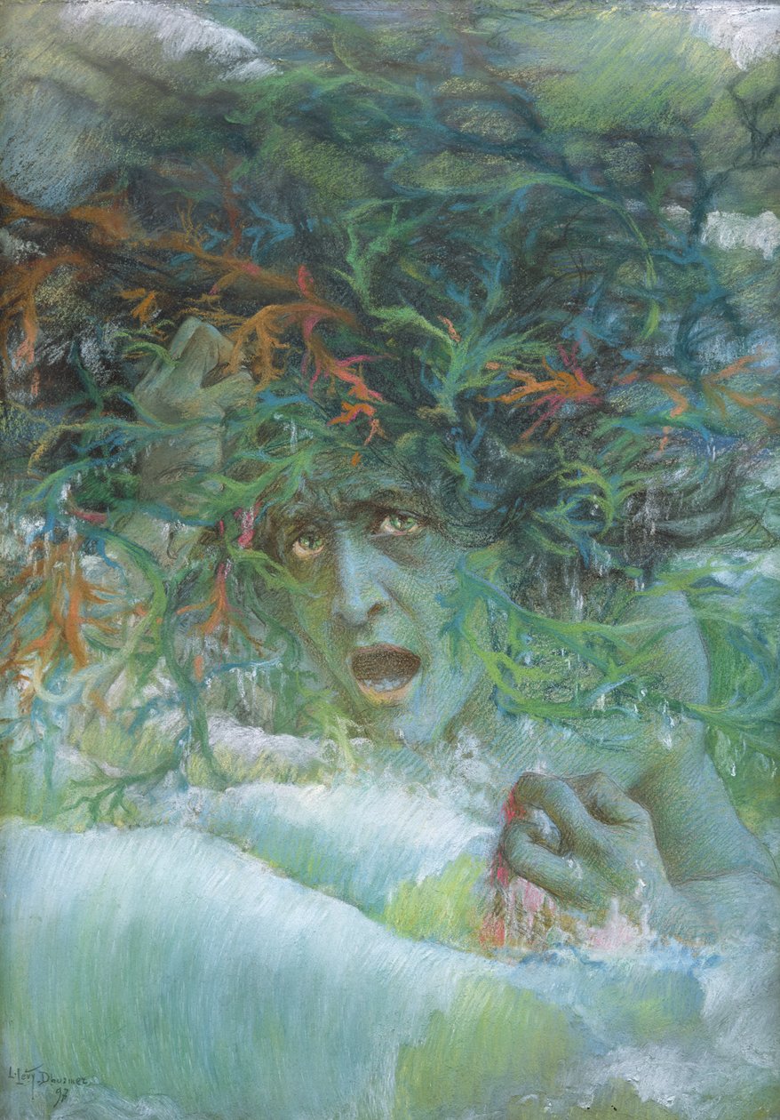 Meduza autorstwa Lucien Levy Dhurmer
