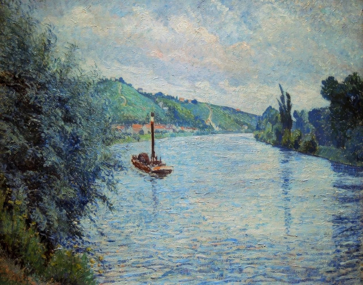 La Frette autorstwa Lucien Pissarro